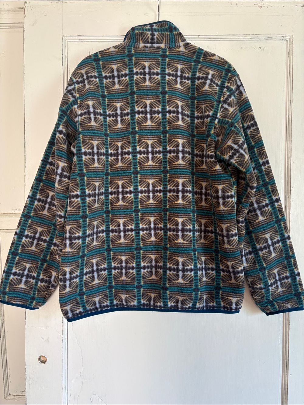Patagonia Synchilla Snap-T Pullover Snow Beam Medium - Picture 3 of 6